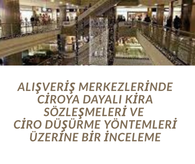 AVM Kira Sözleşmeleri için Hukuken Önemli Noktalar