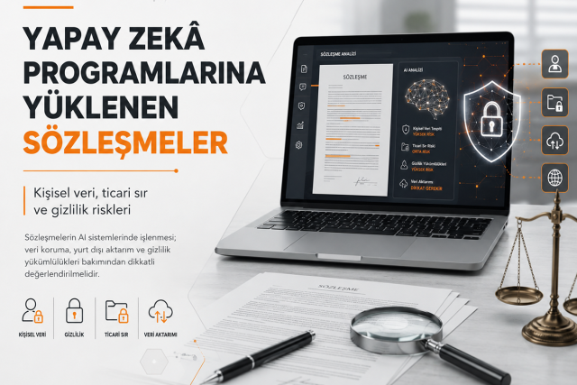 Yapay Zeka Programlarına Yüklenen Sözleşmeler Kişisel Veri İhlaline Neden Olur mu?
